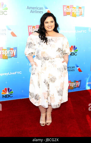 North Hollywood, CA, USA. 9. Juni 2017. LOS ANGELES - JUN 9: Maddie Baillio bei der NBC "Hairspray Live!" FYD-Event im ATAS Saban Media Center am 9. Juni 2017 in North Hollywood, CA Credit: Kay Blake/ZUMA Draht/Alamy Live-Nachrichten Stockfoto