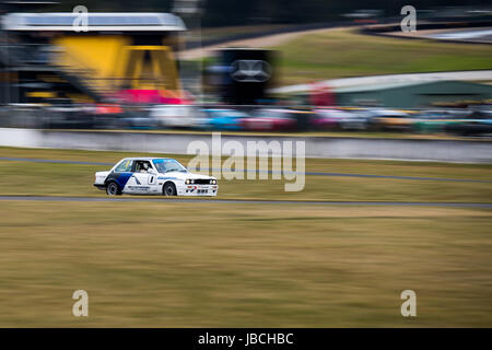 Sydney Motorsport Park, 10. Juni 2017.  BMW E30-Lauf Bell Motorsport mit Sean Bell. Anthony fesselte/Alamy Live-Nachrichten Stockfoto