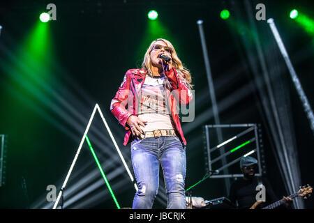 Bournemouth, UK. 10. Juni 2017. Anastacia live auf dem Bournemouth International Centre. Bildnachweis: Charlie Raven/Alamy Live-Nachrichten Stockfoto