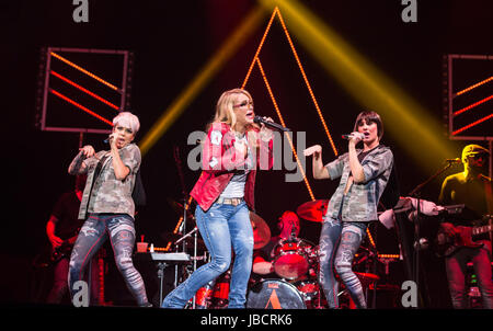 Bournemouth, UK. 10. Juni 2017. Anastacia live auf dem Bournemouth International Centre. Bildnachweis: Charlie Raven/Alamy Live-Nachrichten Stockfoto