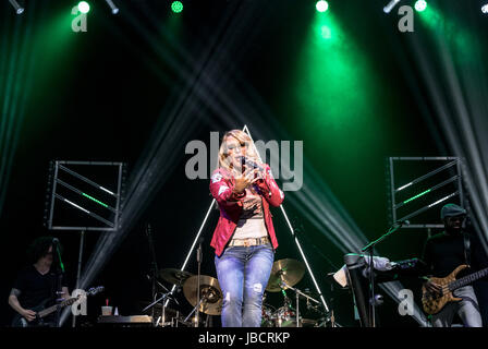 Bournemouth, UK. 10. Juni 2017. Anastacia live auf dem Bournemouth International Centre. Bildnachweis: Charlie Raven/Alamy Live-Nachrichten Stockfoto