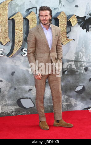 King Arthur: Legende des Schwertes - Europäische Film-Premiere im Cineworld Empire, Leicester Square, London mit: David Beckham Where: London, Vereinigtes Königreich bei: 10. Mai 2017 Credit: WENN.com Stockfoto