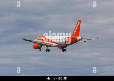 EasyJet Airbus A320-214 Stockfoto