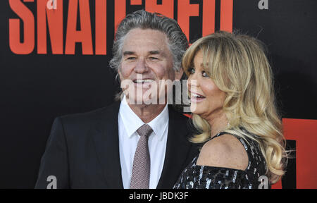 Filmpremiere von "Snatched" statt Regency Village Theatre, Ankünfte Featuring: Kurt Russell, Goldie Hawn Where: Los Angeles, California, Vereinigte Staaten von Amerika bei: 11. Mai 2017 Credit: Apega/WENN.com Stockfoto