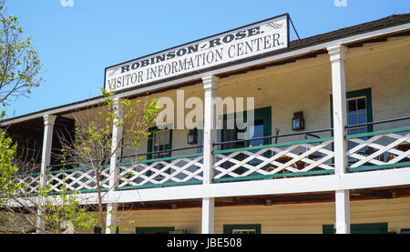 Robinson Rose Visitor Information Center in San Diego Old Town - SAN DIEGO - Kalifornien Stockfoto