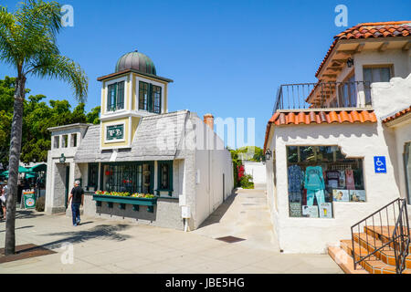 Kleine Geschäfte in Coronado - SAN DIEGO - Kalifornien Stockfoto