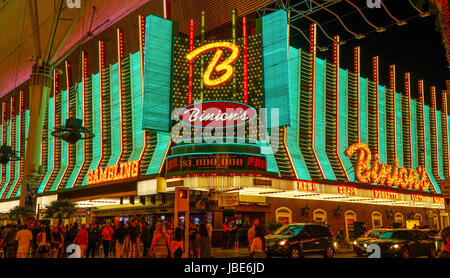 Binion Horseshoe Casino in Downtown Las Vegas - LAS VEGAS - NEVADA Stockfoto