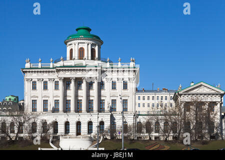 Pashkov House ist neoklassizistischen Villa in Moskau, wurde im Jahre 1784-1786 errichtet Stockfoto