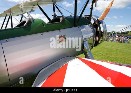 1931 Avro 621 Tutor aus der Shuttleworth Collection Stockfoto