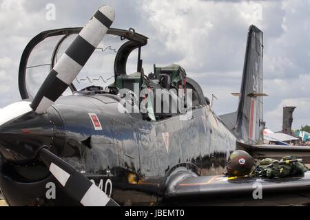 Royal Air Force Tucano T1 aus dem Nr. 1 flying Training School Linton-Ouse Stockfoto