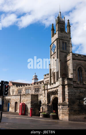 Die East Gate und St. Peters Kapelle, die Butts, Warwick CV34 4ST. UK. Self Catering kurzfristig Luxus/luxuriöse Ferienwohnungen/Zimmer für lassen. Stockfoto