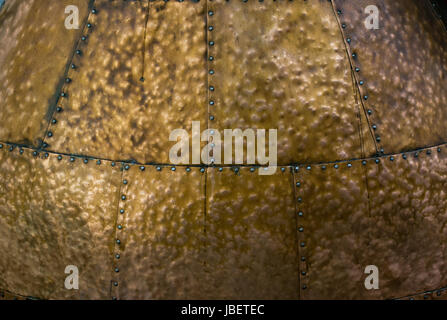 Bronze Metall Textur mit hohen details Stockfoto