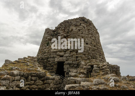 Nuraghe Paras ist in der Landschaft von Isili (Sardinien) Stockfoto