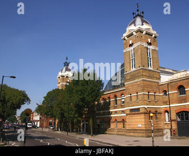 Rückseite des Business Design Centre Liverpool Road Islington in London Stockfoto