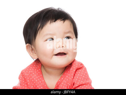 Asiatisches Baby Mädchen Lächeln Stockfoto