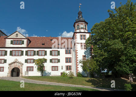 Rechter Flügel des Museums Wilhelmsburg in Schmalkalden Stockfoto