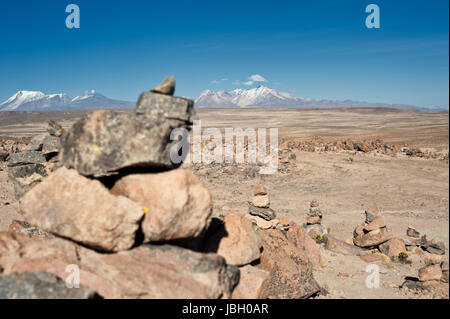 Arequipa, Chivay, Salinas und Aguada Blanca National Reservierung Stockfoto