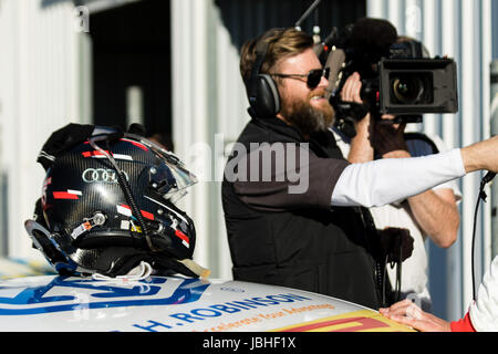 Melbourne, Australien. 11. Juni 2017. Boxengasse während der 2017 Shannon Staatsangehörige, Runde 3 - Winton, Australien am 11. Juni 2017. Bildnachweis: Dave Hewison Sport/Alamy Live-Nachrichten Stockfoto