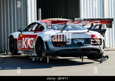 Melbourne, Australien. 11. Juni 2017. Boxengasse während der 2017 Shannon Staatsangehörige, Runde 3 - Winton, Australien am 11. Juni 2017. Bildnachweis: Dave Hewison Sport/Alamy Live-Nachrichten Stockfoto