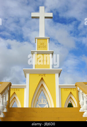 Heilig-Kreuz-Seru Largo Lookout, Bonaire, ABC Inseln Stockfoto