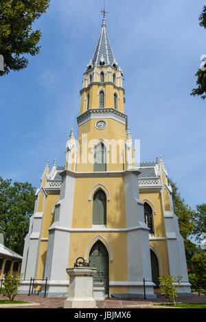 Kirche in Wat Niwet Thammaprawat in Ayutthaya, thailand Stockfoto