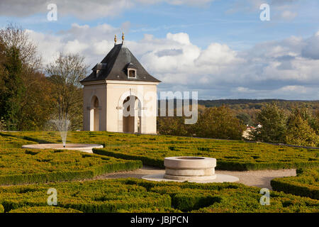 Burg von Auvers-Sur-Oise, Val-d ' Oise, Frankreich Stockfoto