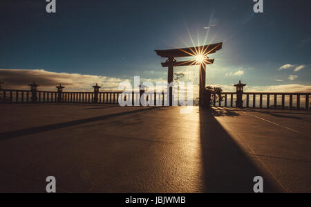 Sunrise Linh Quy Phap eine Pagode - Bao Loc - Lam Dong Provinz von Viet Nam Stockfoto