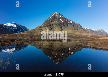 Stob Coire Raineach, Buachaille Etive Beag Stockfoto