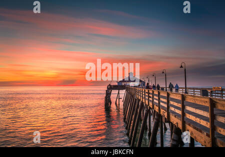 San Diego Pier Stockfoto