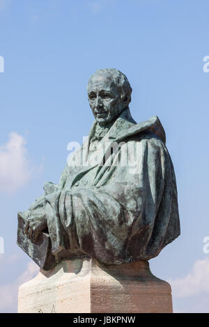 Bartolomeo Borghesi Statue in San Marino Stockfoto