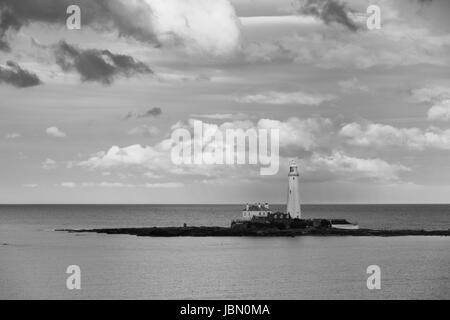 Str. Marys Insel vor Whitley Bay Northumberland England 10.6.17 Stockfoto