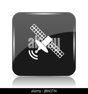 Antenne-Symbol. Internet-Button auf weißem Hintergrund. Stockfoto