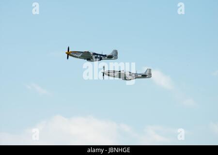 ATLANTIC CITY, NJ - 17. AUGUST: Jährliche Atlantic City Airshow am 17. August 2016 Stockfoto