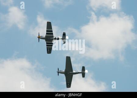 ATLANTIC CITY, NJ - 17. AUGUST: Jährliche Atlantic City Airshow am 17. August 2016 Stockfoto