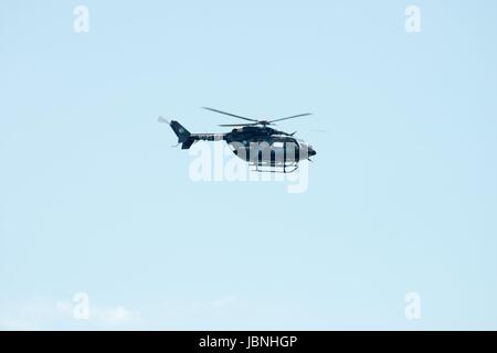 ATLANTIC CITY, NJ - 17. AUGUST: Jeffstat Hubschrauber bei jährlichen Atlantic City Airshow am 17. August 2016 Stockfoto