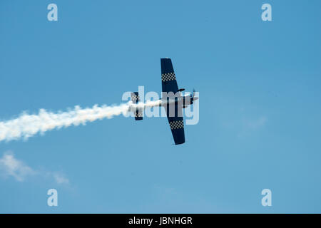 ATLANTIC CITY, NJ - 17. AUGUST: Jährliche Atlantic City Airshow am 17. August 2016 Stockfoto