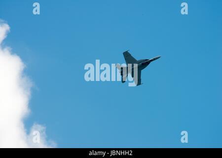 ATLANTIC CITY, NJ - 17. AUGUST: Jährliche Atlantic City Airshow am 17. August 2016 Stockfoto