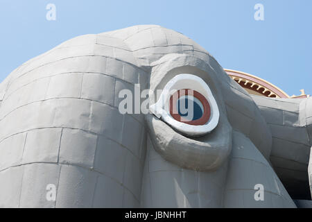 MARGATE, NJ - 16 AUGUST: Lucy den Elefanten am 16. August 2016 Stockfoto