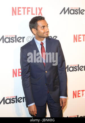 Staffel der "Master of None" - Premiere - Ankünfte mit: Aziz Ansari wo: New York City, New York, Vereinigte Staaten, wann: 12. Mai 2017 Kredit: Derrick Salters/WENN.com Stockfoto