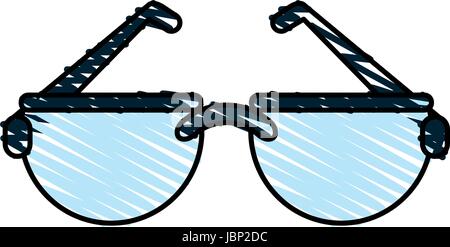 Gläser-Symbolbild Stock Vektor