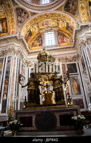 Die Basilika von Santa Maria Maggiori auf dem Esquilin-Hügel in Rom Italien Stockfoto