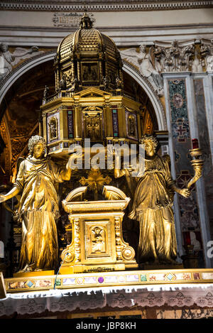 Die Basilika von Santa Maria Maggiori auf dem Esquilin-Hügel in Rom Italien Stockfoto