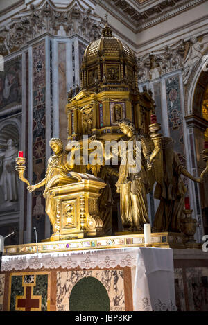 Die Basilika von Santa Maria Maggiori auf dem Esquilin-Hügel in Rom Italien Stockfoto