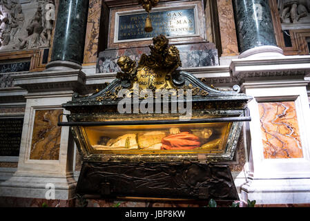 Die Basilika von Santa Maria Maggiori auf dem Esquilin-Hügel in Rom Italien Stockfoto