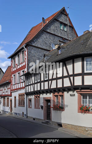 Meisenheim am Glan, Meisenheim, Glan, Altstadt, Rheinland-Pfalz, Deutschland, Brd, Architektur, Malerisch, malerischer Stockfoto