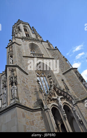 Schlosskirche, bin Meisenheim, Glan, Meisenheim, Glan, Kirche, Kirchturm, Religion, Architektur, Rheinland-Pfalz, Deutschland, brd Stockfoto