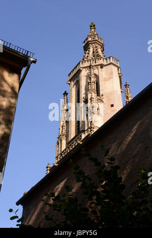 Schlosskirche, bin Meisenheim, Glan, Meisenheim, Glan, Kirche, Kirchturm, Religion, Architektur, Rheinland-Pfalz, Deutschland, brd Stockfoto