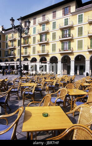 Sterben Sie Palca De La Major in der Altstadt von Palma de Mallorca der Hauptstadt der Insel Mallorca Einer der Balearen Inseln Im Mittelmeer. Stockfoto