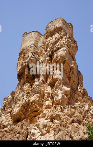 Amtoudi befestigte Getreidespeicher im Süden von Marokko Stockfoto