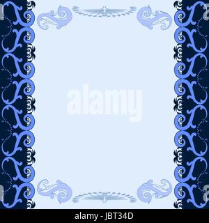 Vorlage für ein Zertifikat mit Beige rot umrandet Stock Vektor